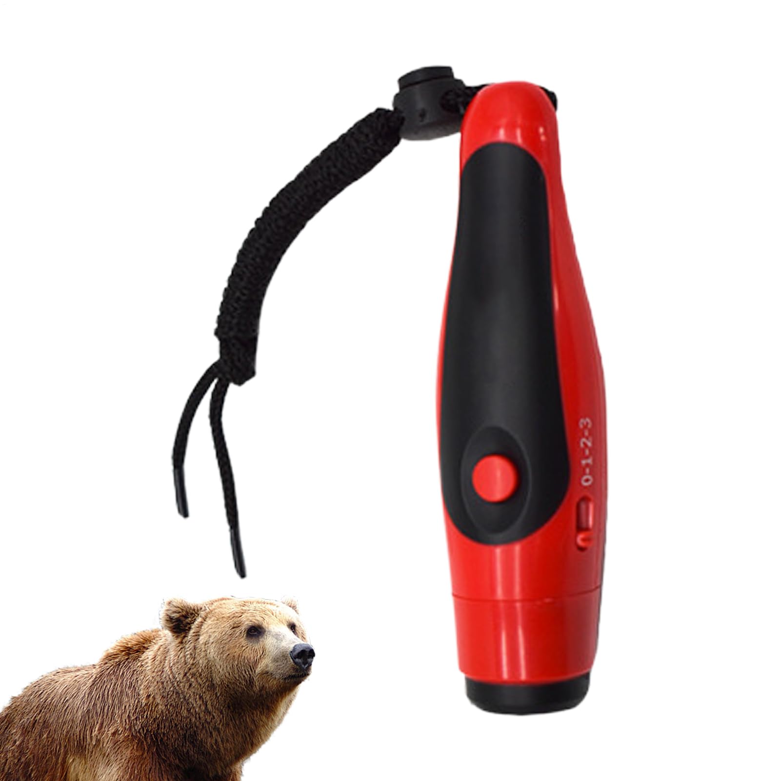 Bocina para Osos - Dispositivo Electrónico Portátil 125dB | Productos de Protección contra Osos para Camping | para Navegación Senderismo Acampada Supervivencia y Eventos