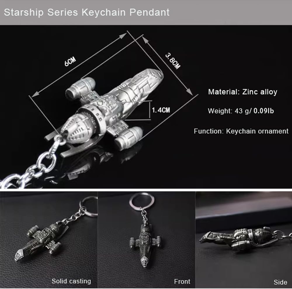 Starship Series Key Pendant 1PCS