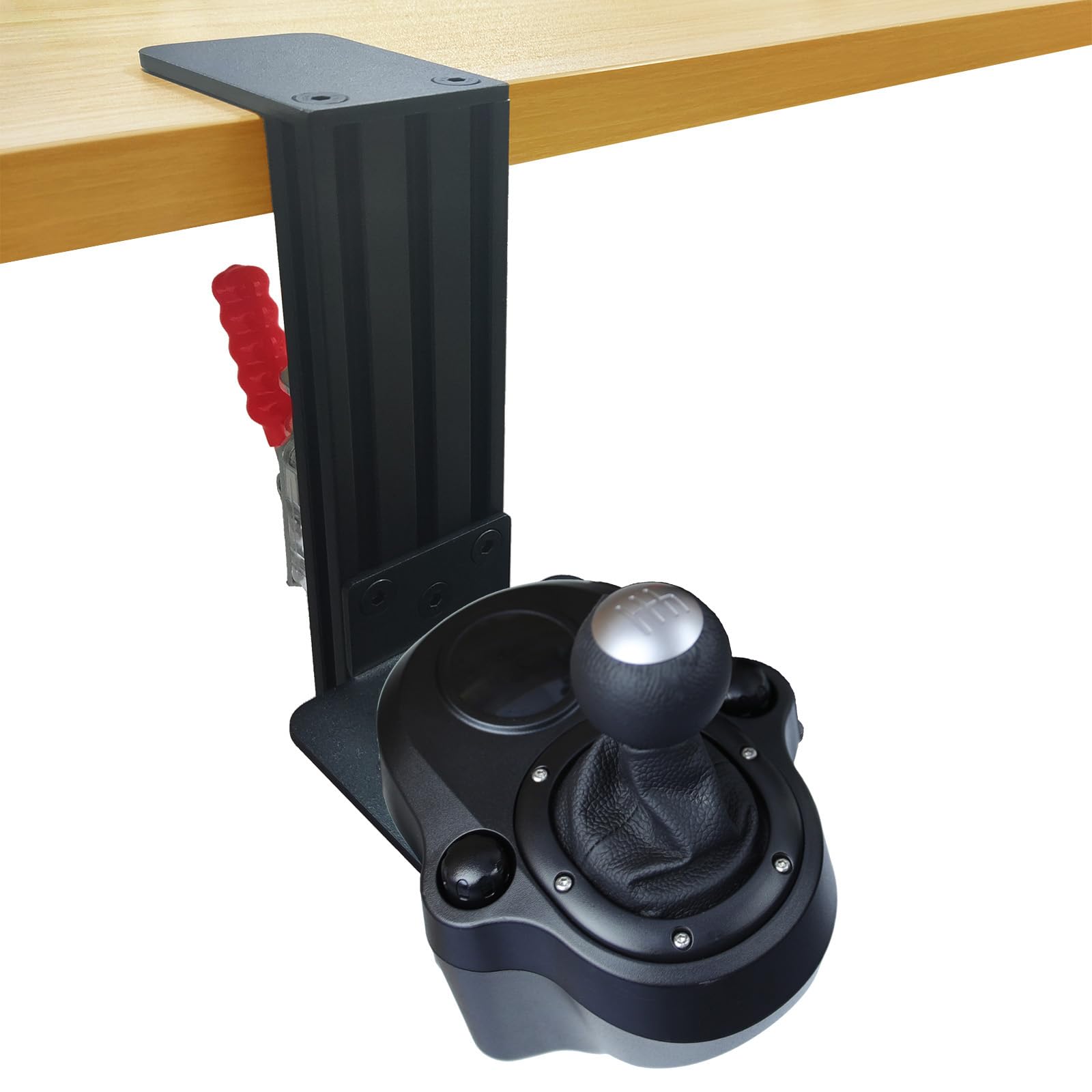 WELLMETE Desk Mount for Racing Sim Shifter Compatible with