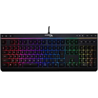 【Japanese Layout】HyperX Alloy Core RGB Gaming Keyboard, LED Backlit, Water Resistant, 2-Year Warranty, HX-KB5ME2-JP (4P4F5AJ#