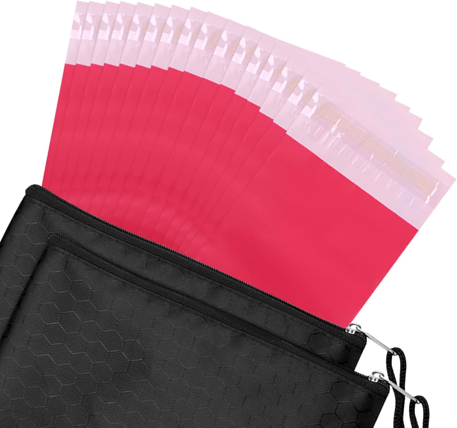 Tuciyke Sanitary Napkin Disposal Bags Pack of 200,Sanitary Disposal Bags Rose Red Opaque Bags 5x8inches Feminine Personal Disposal Bags For Tampons,Sanitary Pads,Sanitary Liners(with 2pcs Storage Bag)