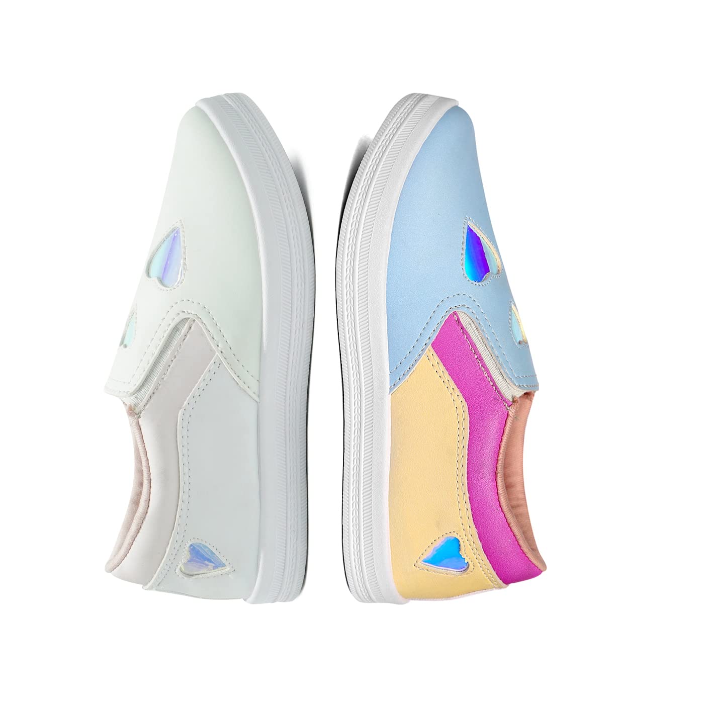 ASIAN Womens JASMINE-21 Casual White Slip-On Shoes with Full Synthetic Upper Lightweight Max Extra Cushion Shoes for Womens & Girls (B0BZ4P6PCV) Amazon Price History, Amazon Price Tracker