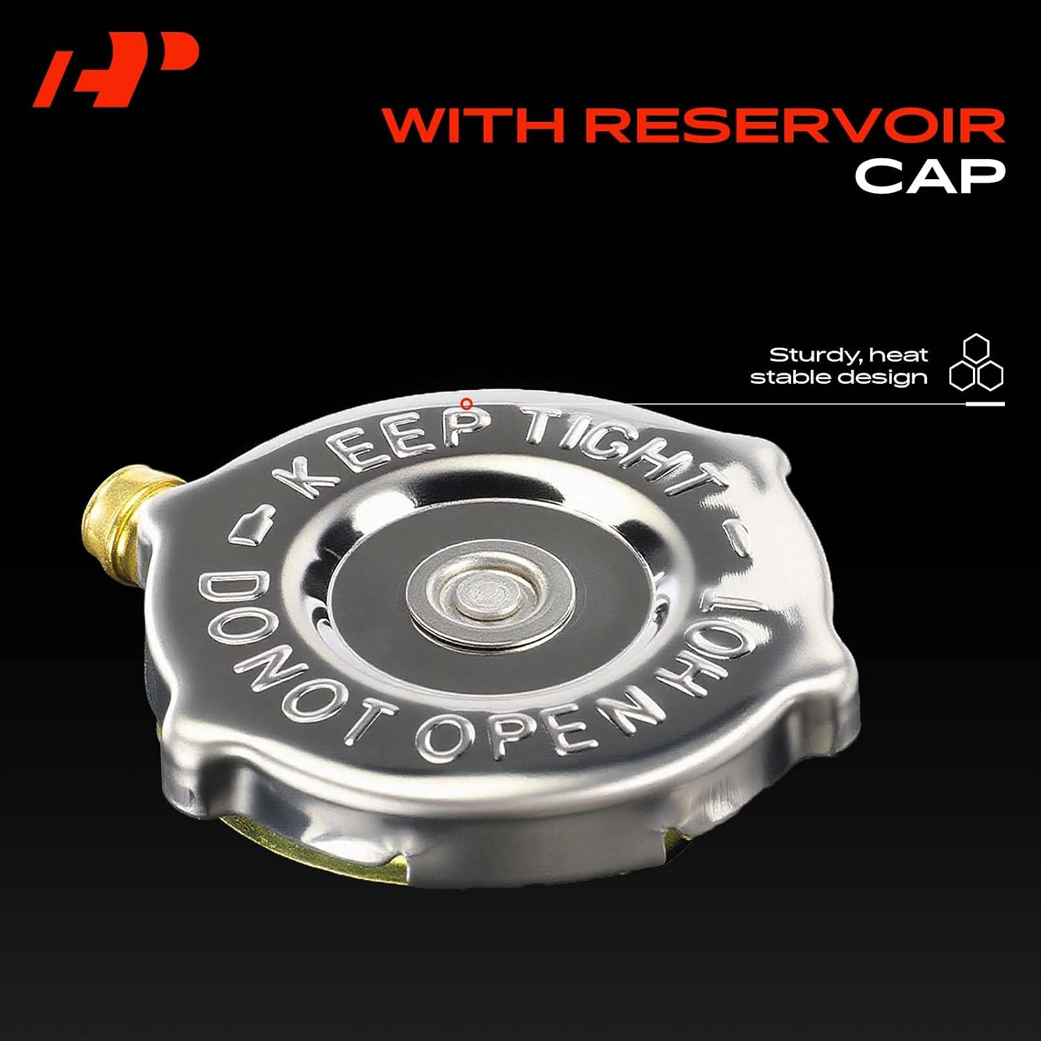 A-Premium Engine Coolant Reservoir with Cap Compatible with International Harvester 7600 2003-2007, 7700 2005-2007