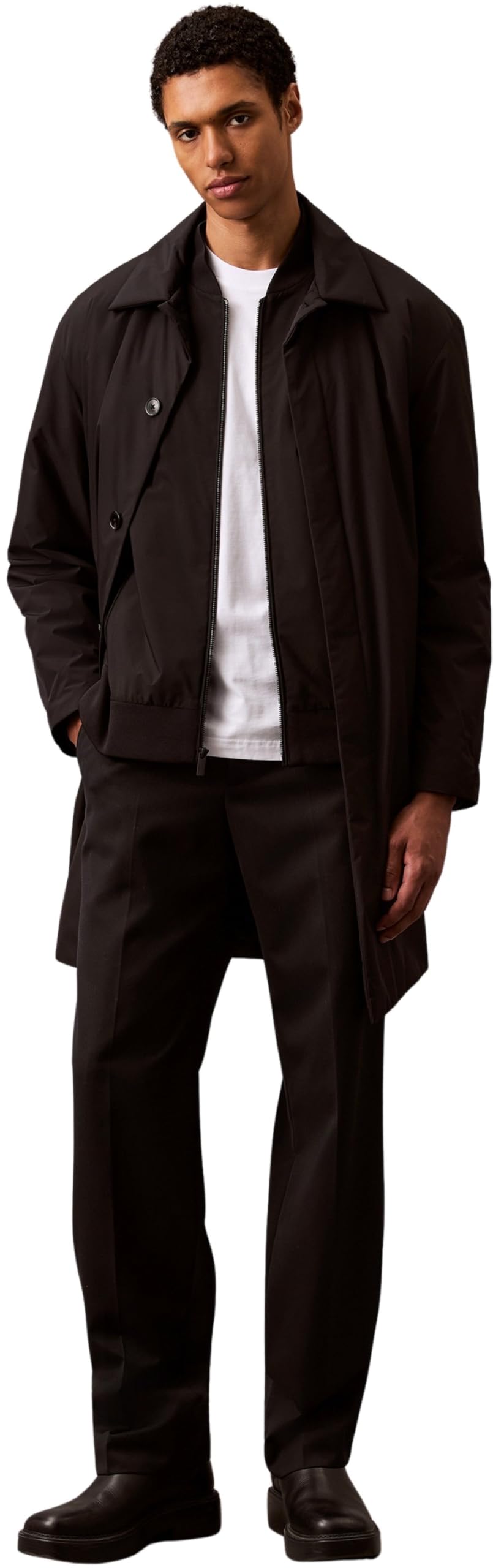 Calvin Klein LS Matte Bomber Jacket Giacche Uomo