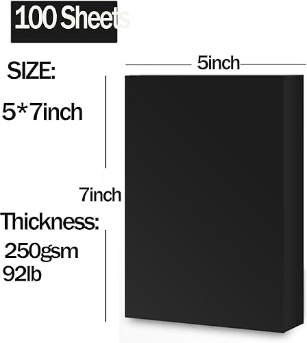 Miniatura 3 de 50 hojas de cartulina amarilla de gota de limón de 8.5 x 11 pulgadas, 92 libras, papel de cartulina amarilla de 92 libras para manualidades y