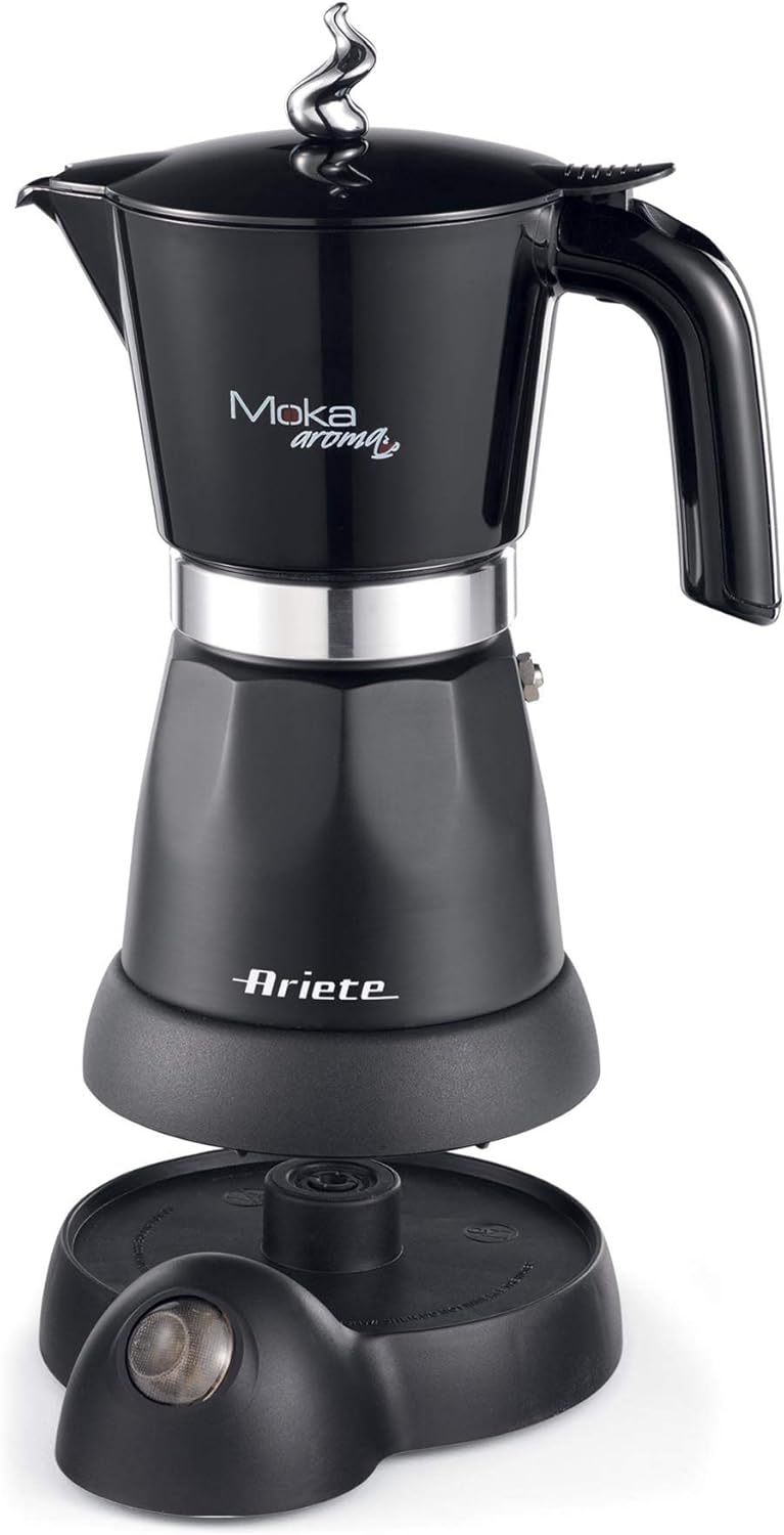 Ariete 1368 Aroma Electric Moka Pot disassembled