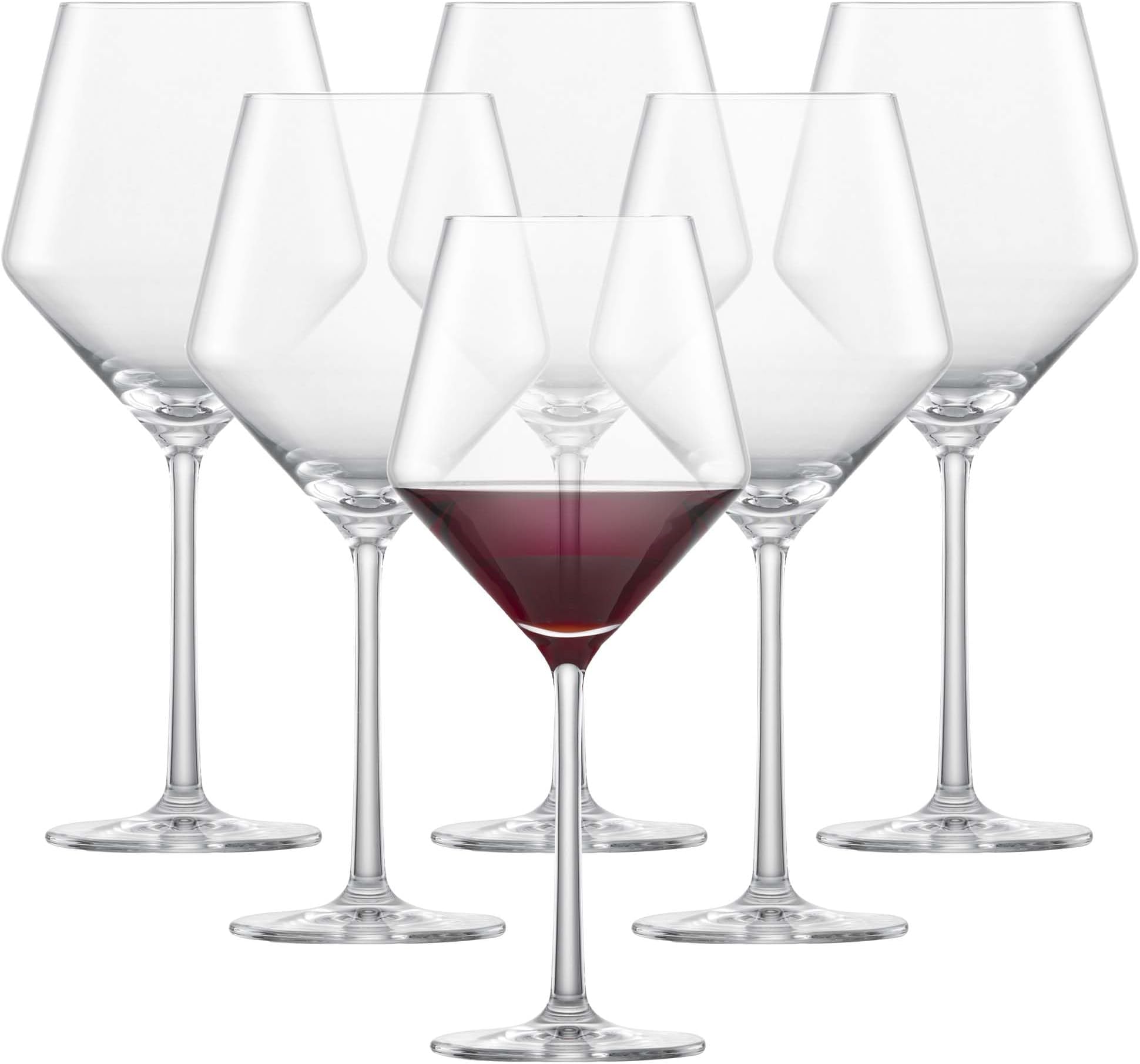 Tritan Crystal Glass Pure Stemware Collection Beaujolais, 15.7-Ounce, Set of 6