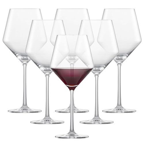 ZWIESEL GLAS Pure Beaujolais Red Wine Glasses (Set of 6),