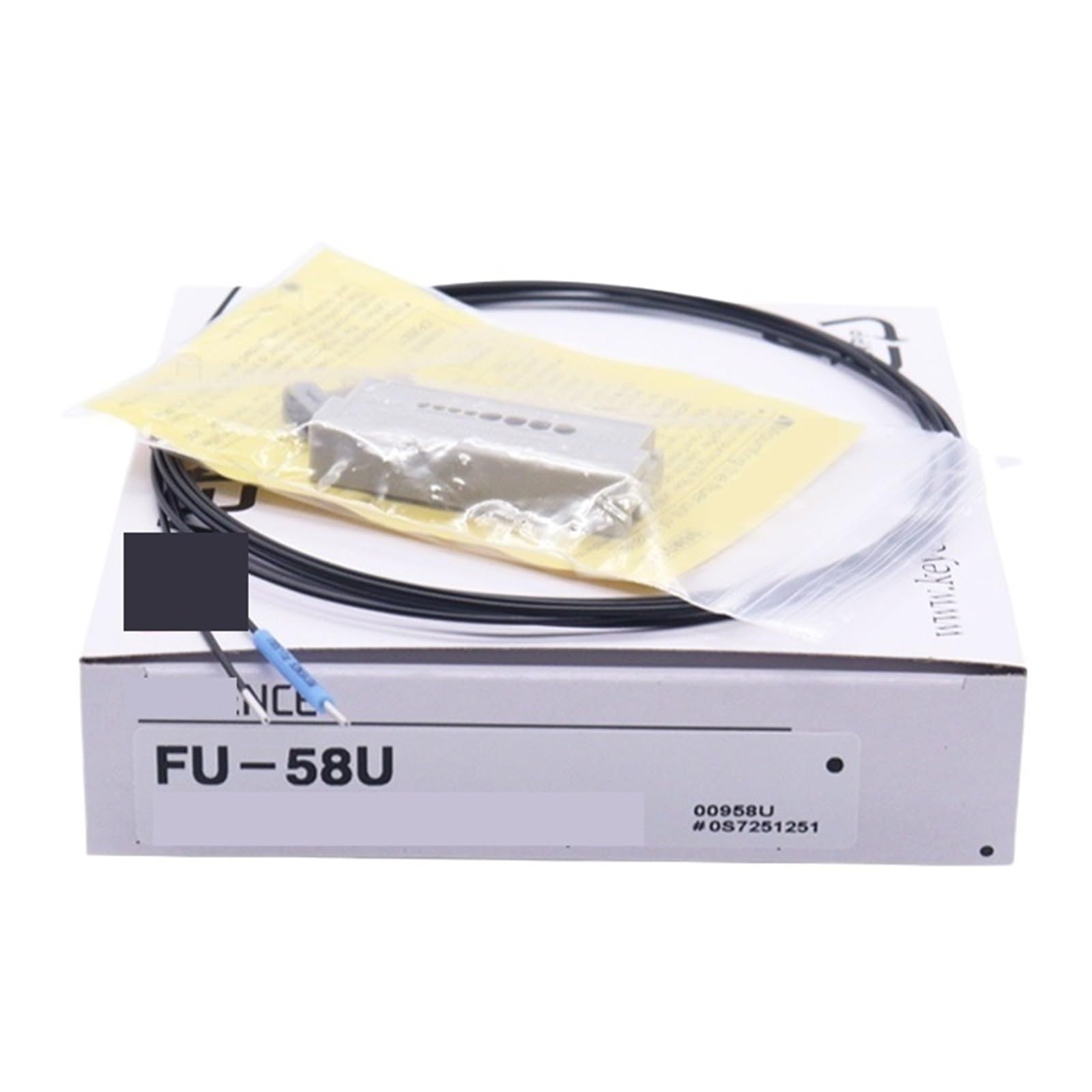 Capteur à fibre optique FU-58U évite les erreurs d'alignement