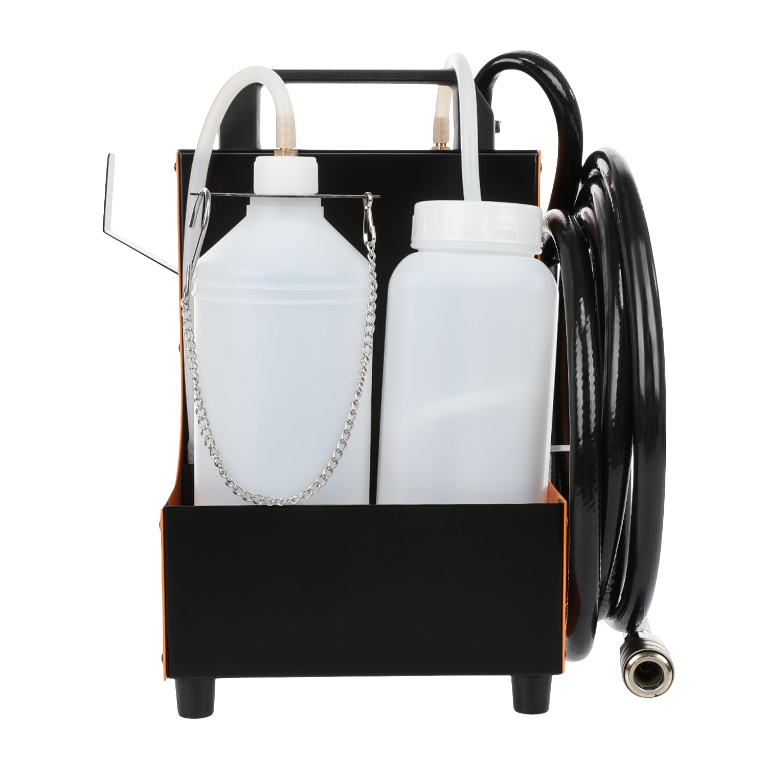 GEARMONSTER KFZ Bremsenentlüftungsgerät 220V Auto-Bremsenentlüfter mit Drucküberwachung Elektrisch Bremsenentlüftungsset Bremsflüssigkeitswechsel-Set, 0.5~2.5Bar Einstellbarer Druck