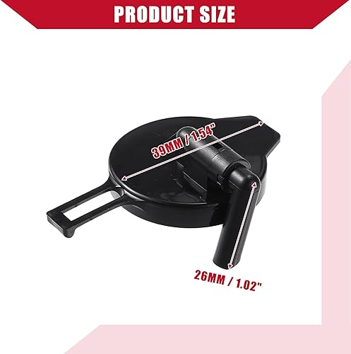 Miniatura 5 de No.164710A030 - Tapa para tanque de expansión de refrigerante de motor para Toyota Sienna 2004-2010, duradera, plástico, 1 juego, color negro