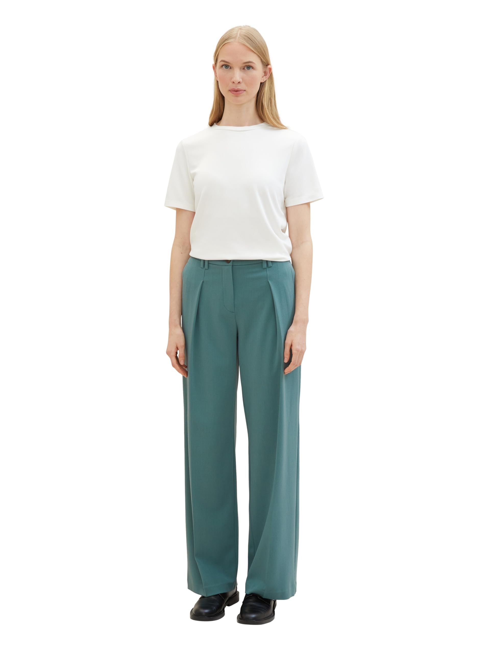 TOM TAILOR - 1040686, Lea - Pantaloni Dritti Donna
