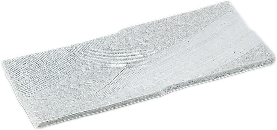 Gray Powdered Shingen 11.8 inches (30 cm) Baking Dish AM-SE272