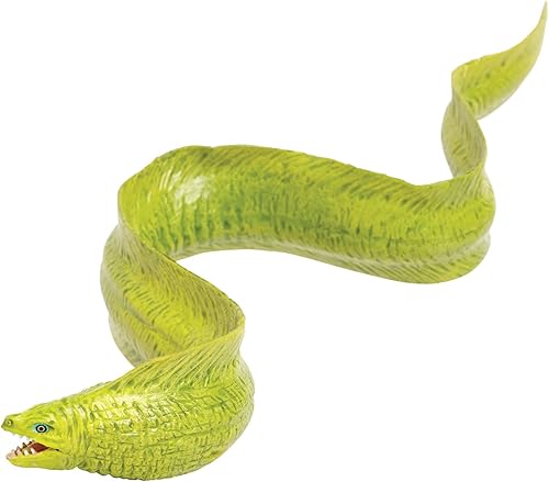 Miniatura 2 de Safari Ltd. Moray - Figura detallada de modelo de plástico de 9 pulgadas, divertido juguete educativo para niños, niñas y niños a partir de 18 meses