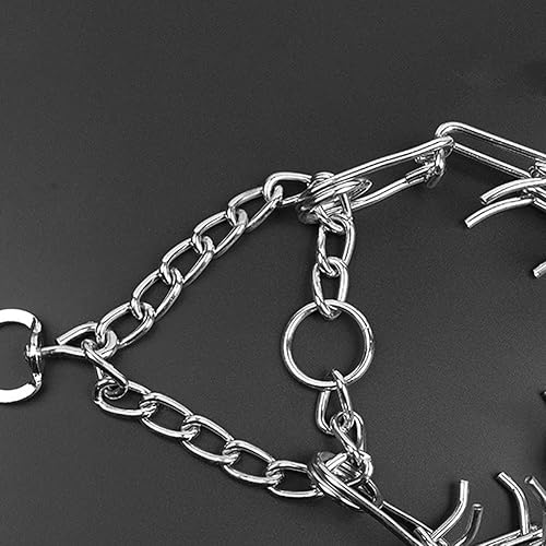 Miniatura 4 de Love Dream Collar de entrenamiento para perros, collar de metal para perro con puntas cómodas, collar de entrenamiento ajustable para mascotas para