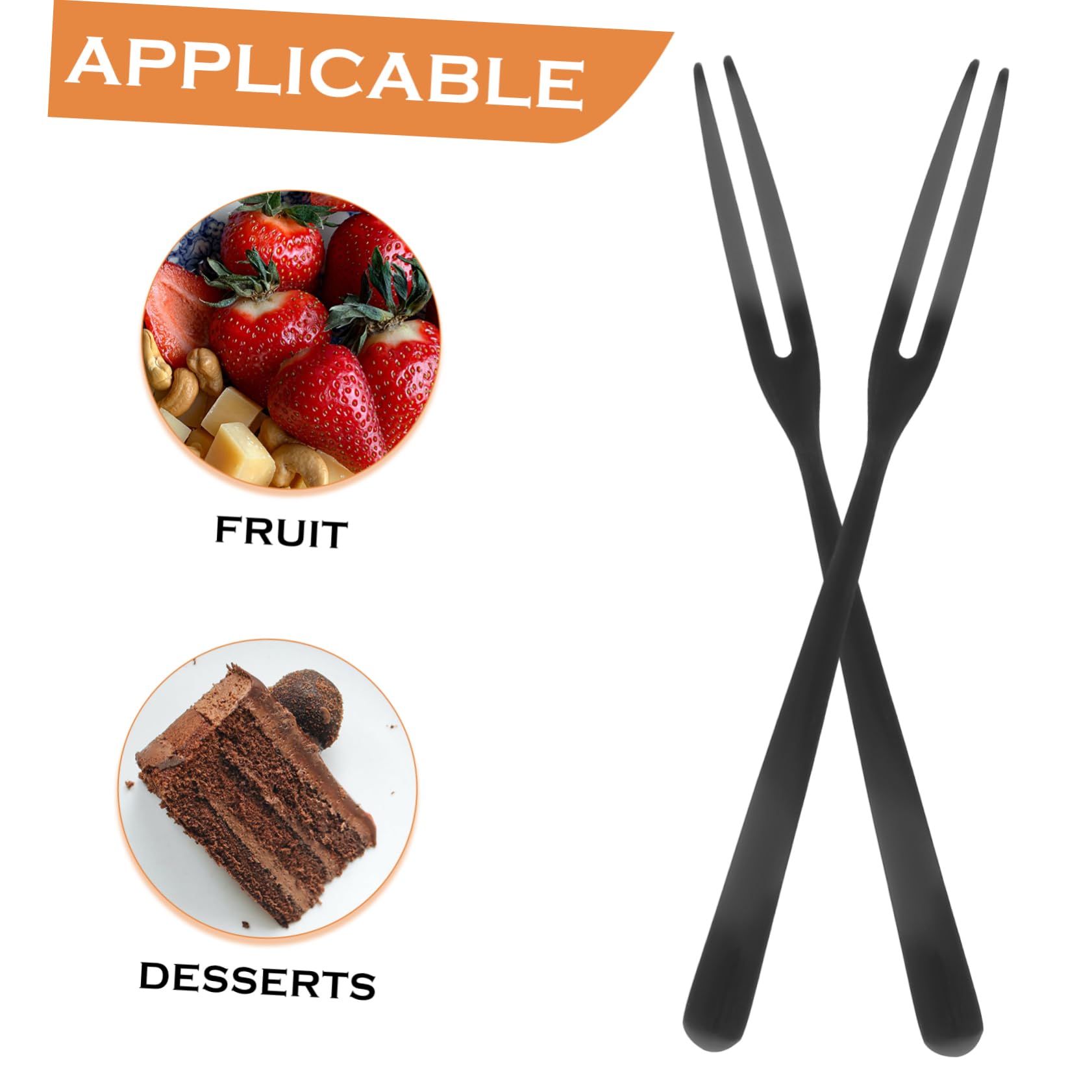 LIFKOME Lot De 3 Fourchettes À Salade En Acier Inoxydable Réutilisables Et Élégantes Idéales Pour Les Repas Raffinés Lot De 10 Pièces