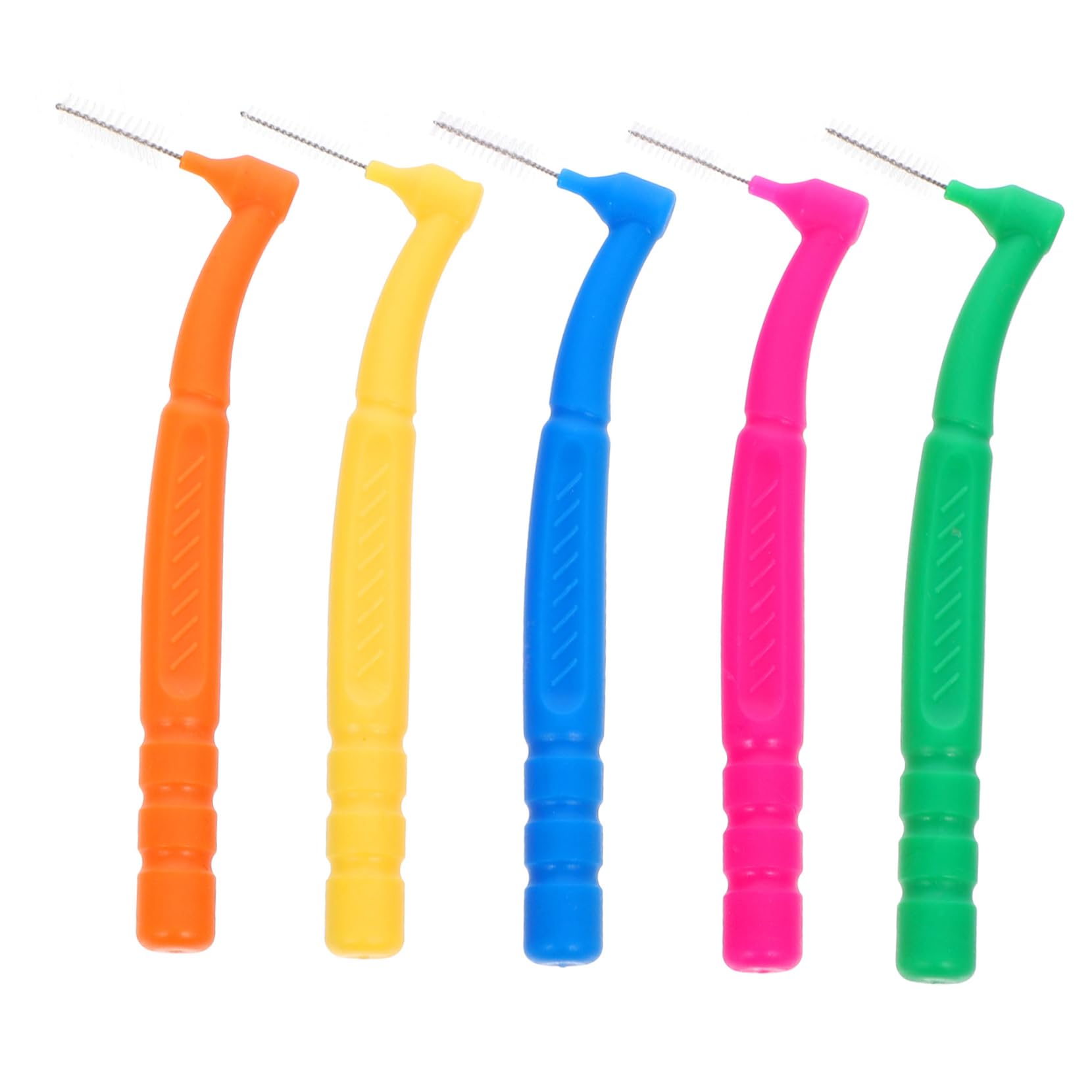 Gogogmee Floss Brushes for Teeth 50pcs Interdental Brush Floss Heads Between Teeth Gum Cleaning