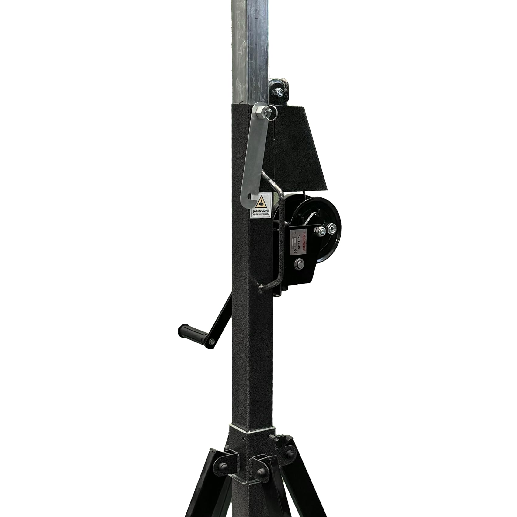 3S SuperSamaStore Elevatore Sollevatore per Installare Unità Esterne di Condizionatori e Moto Condensanti, Cavalletto Telescopico per Sollevare Climatizzatori, Portata Max 130kg, Altezza Max 3.65m