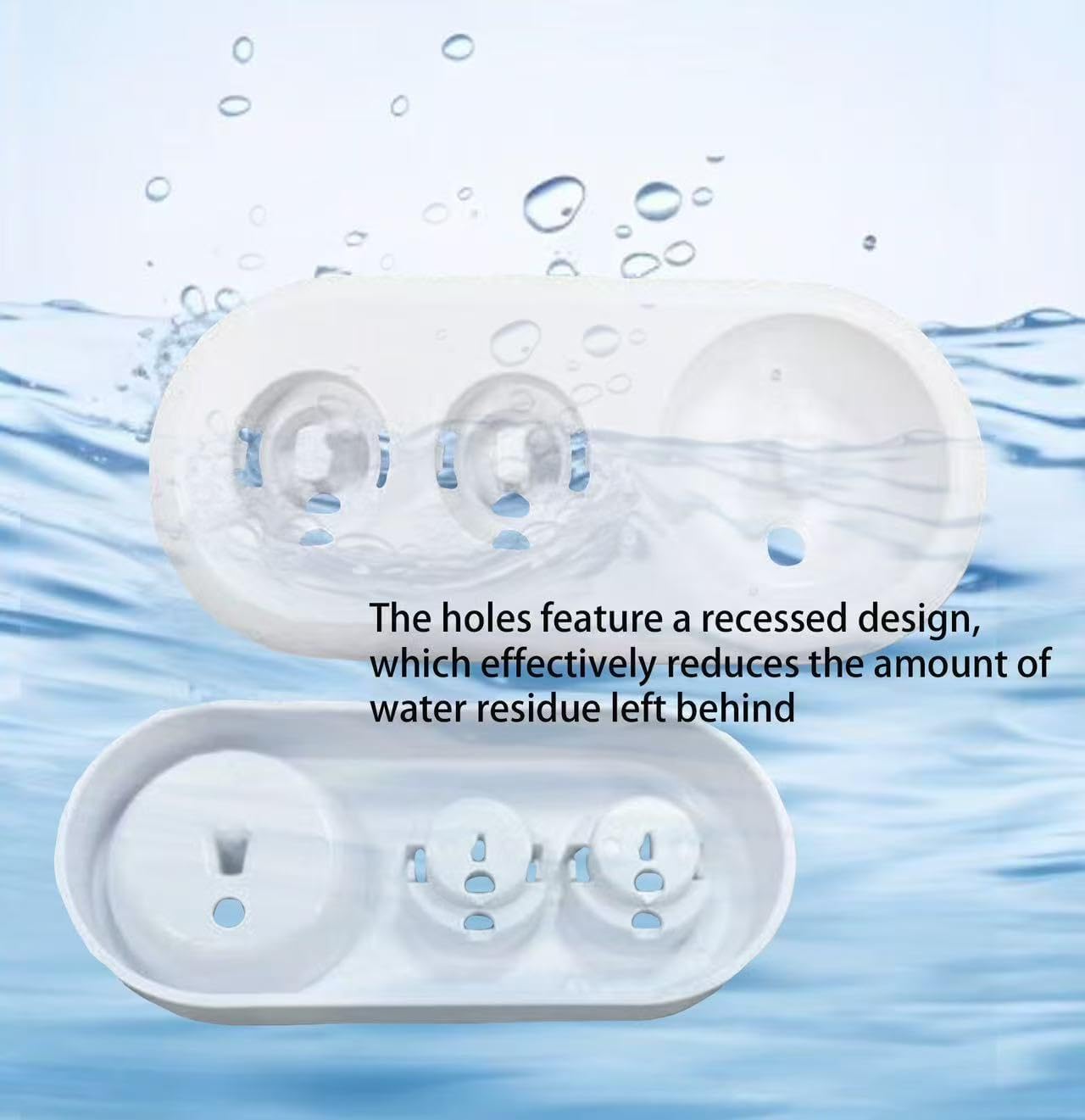 Toothbrush Holder, Replacement Bracket Base, Compatible with Oral B Electric Toothbrush, Toothbrush Storage Box for Bathroom Storage image 3