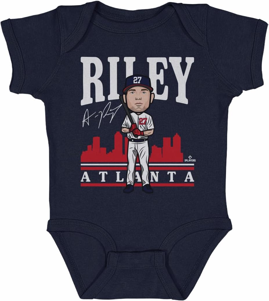 500 LEVEL Austin Riley Baby Clothes - Austin Riley Toon
