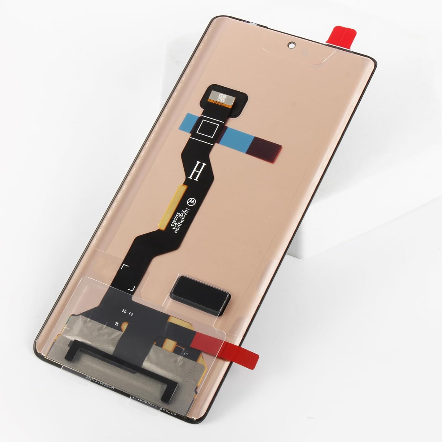 Original P-OLED LCD for Motorola Moto Edge 50 Fusion 2024 XT2429-1 OEM LCD Screen Replacement 6.7" LCD Display Touch Digitizer Screen Assembly with Repair Tools