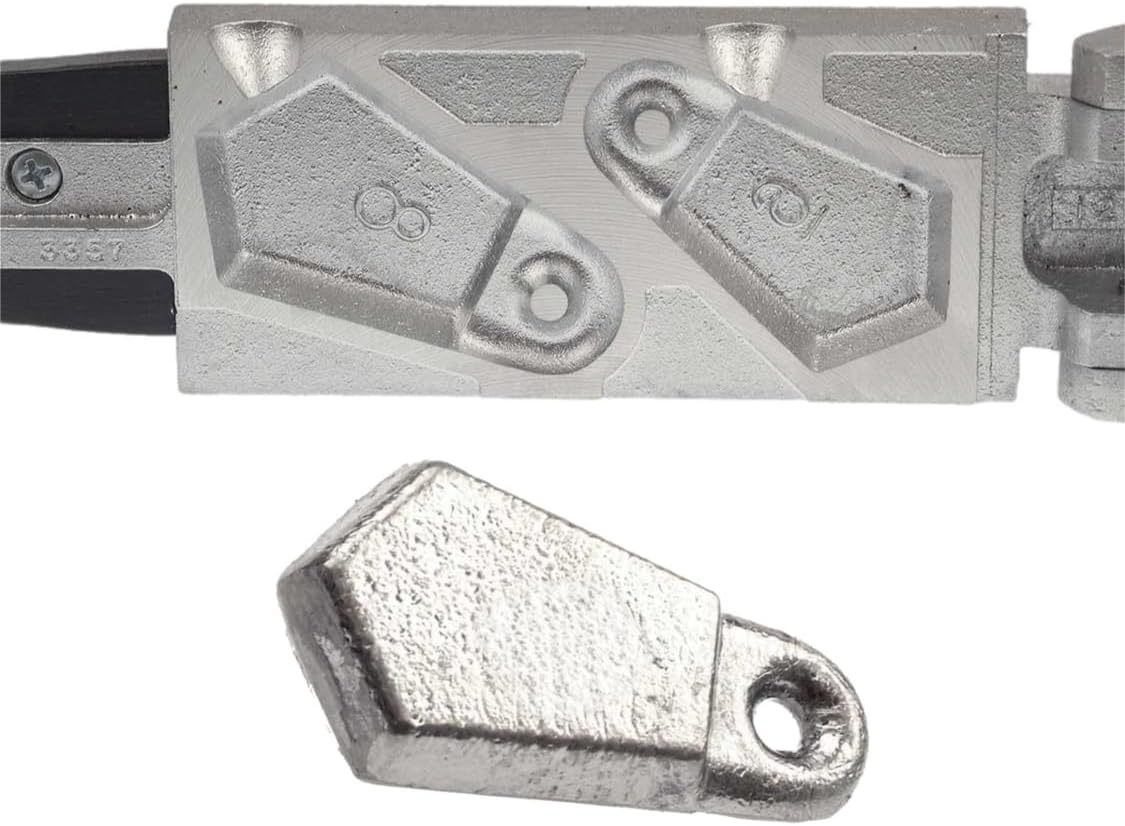 Do It Flat Bank Sinker 6, 8 oz. Do it Mold (3357) FLB-2-68 Cavities 2 Total