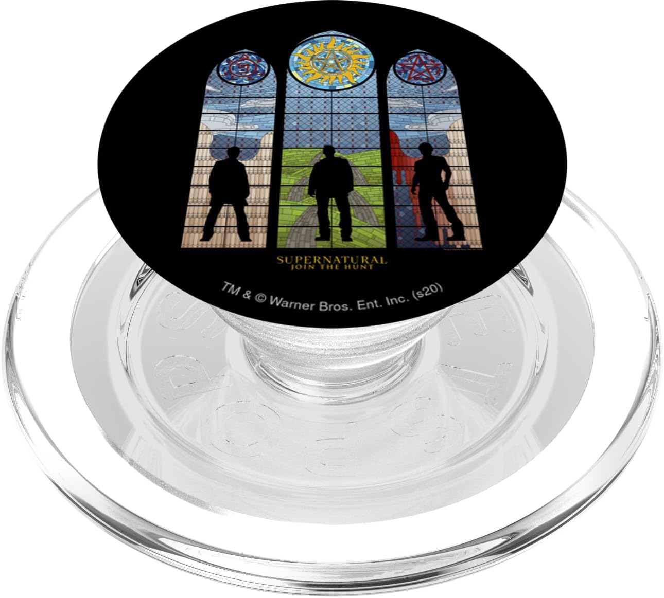 Supernatural Stained Glass PopSockets PopGrip for MagSafe