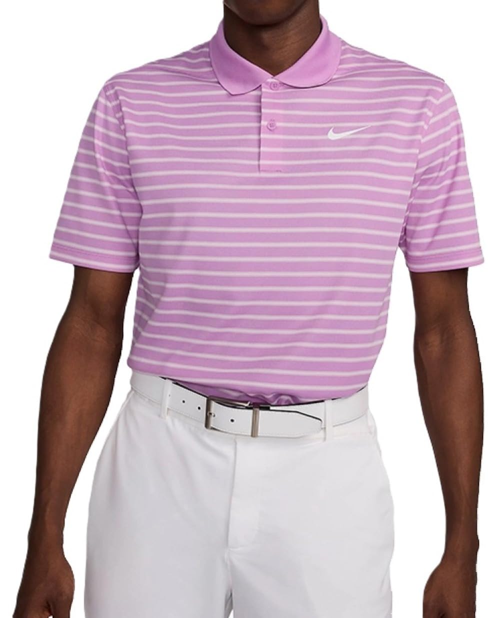 Nike Nike Dri-Fit Victory Gestreiftes Herren-golfpoloshirt Polo da Golf da Uomo a Righe Uomo (Pacco da 1)