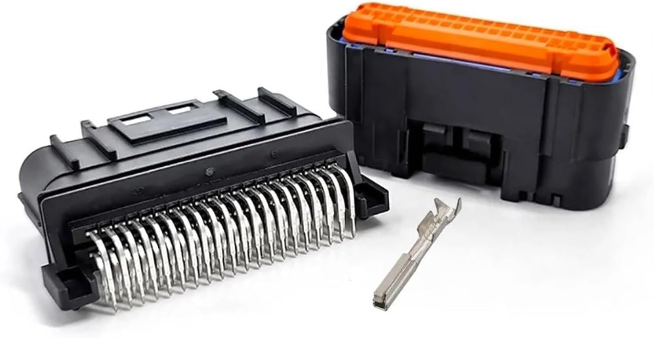 1-20 Sets 40 Pin Waterproof Automotive Connector Socket Ignition Harness Plug Replacement Parts MX23A40NF1 MX23A40SF1 AICNRUT(Male Female,5Sets)