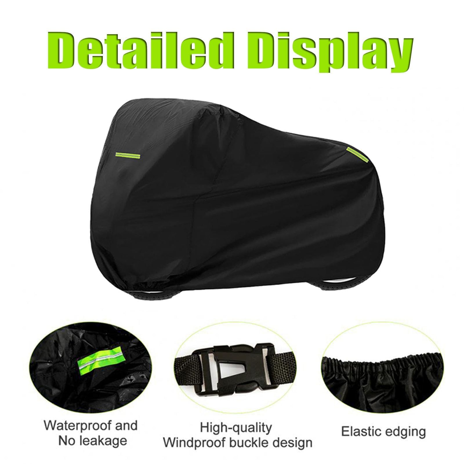 Telo Moto Impermeabile per Kawasaki Z900 Z900RS Z 900 Z900 Rs, Telo Coprimoto Resistente a Acqua Polvere Portatile Telo Moto da Esterno Interno, Moto Accessori