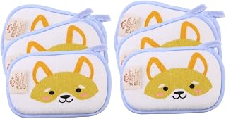 Toddmomy 6 Pçs Toalha De Banho Para Bebê Esponjas Para O Corpo Esponja De Limpeza Esponja Para Lavar O Corpo Luvas Para Lavar O Banho Luvas Para Esponja De Banho Luvas De Banho Para Bebês