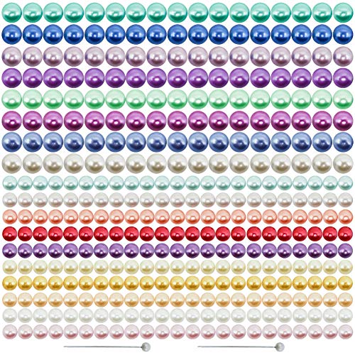 Itenga 24x Wurfelbox Blanc Rose Fil Rouge Sticker Bouclier 40 Rouge Anniversaire