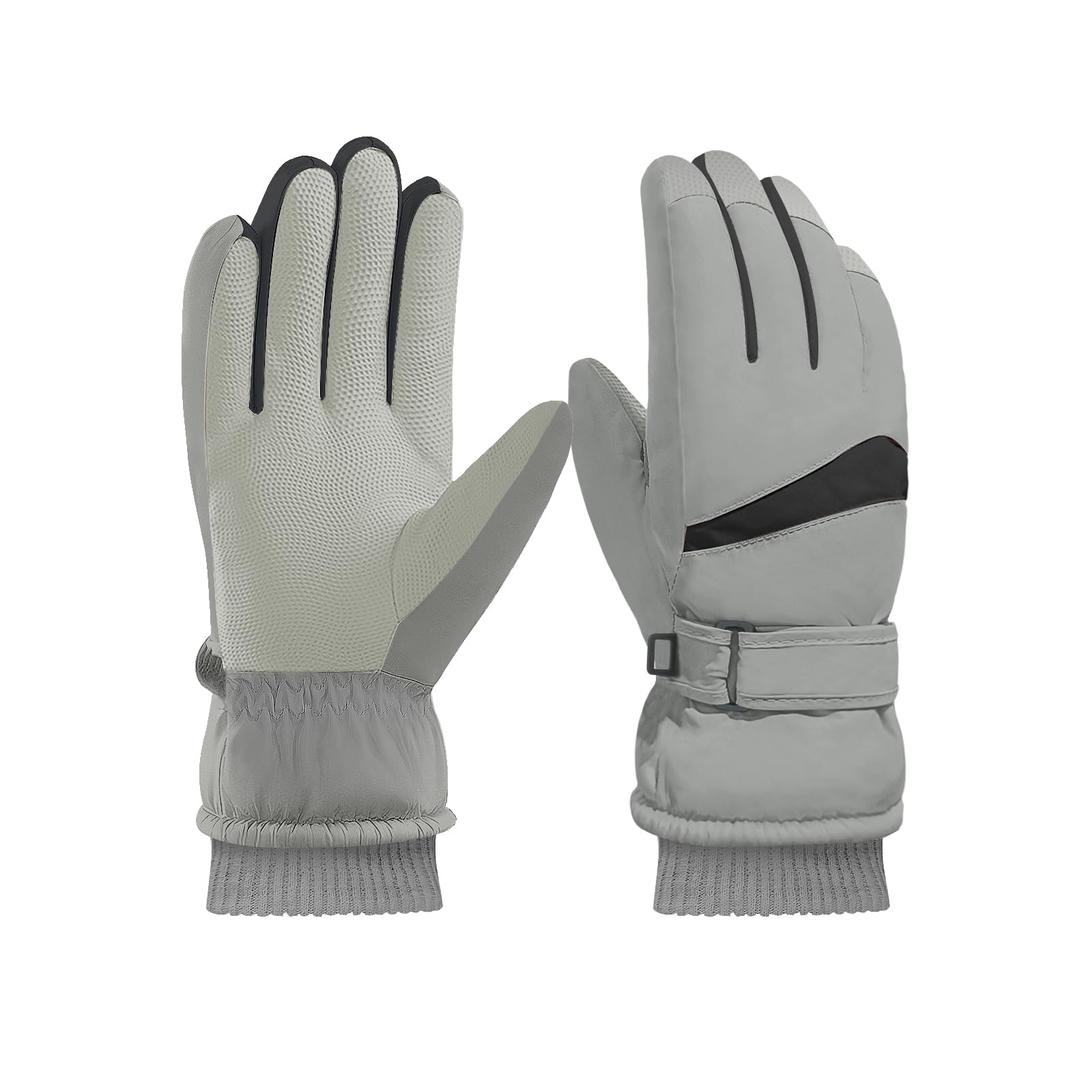 Women Ski Gloves, Windproof Thermal Touchscreen Gloves Waterproof Winter Warm Snow Glove for Skiing Cycling Outdoor Sports