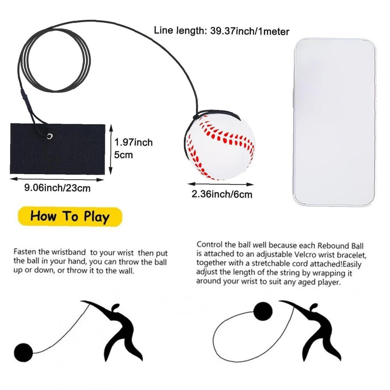 Amazon.co.jp: リターンボール スポーツリストボール 軟式野球 弾む