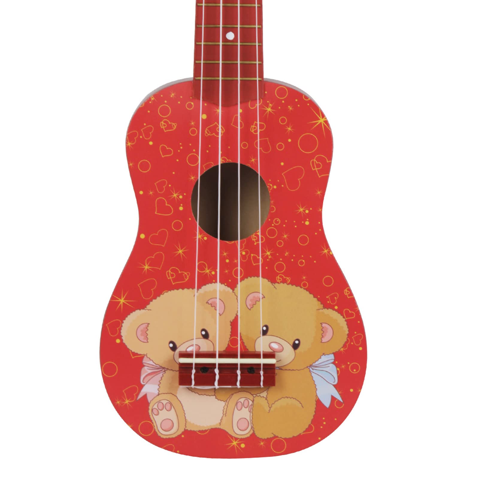 Ukulele 21 Pollice Professionale Ukelele Piccola Chitarra Delicata Pioli di Accordatura 4 Corde Ukulele Legno per Principianti Apprendimento
