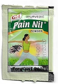 GH Ayurvedic Pain Nil Powder, Herbal Joint and Back Pain Relief Powder 4Gm Pouch Packing (Pack of 98)