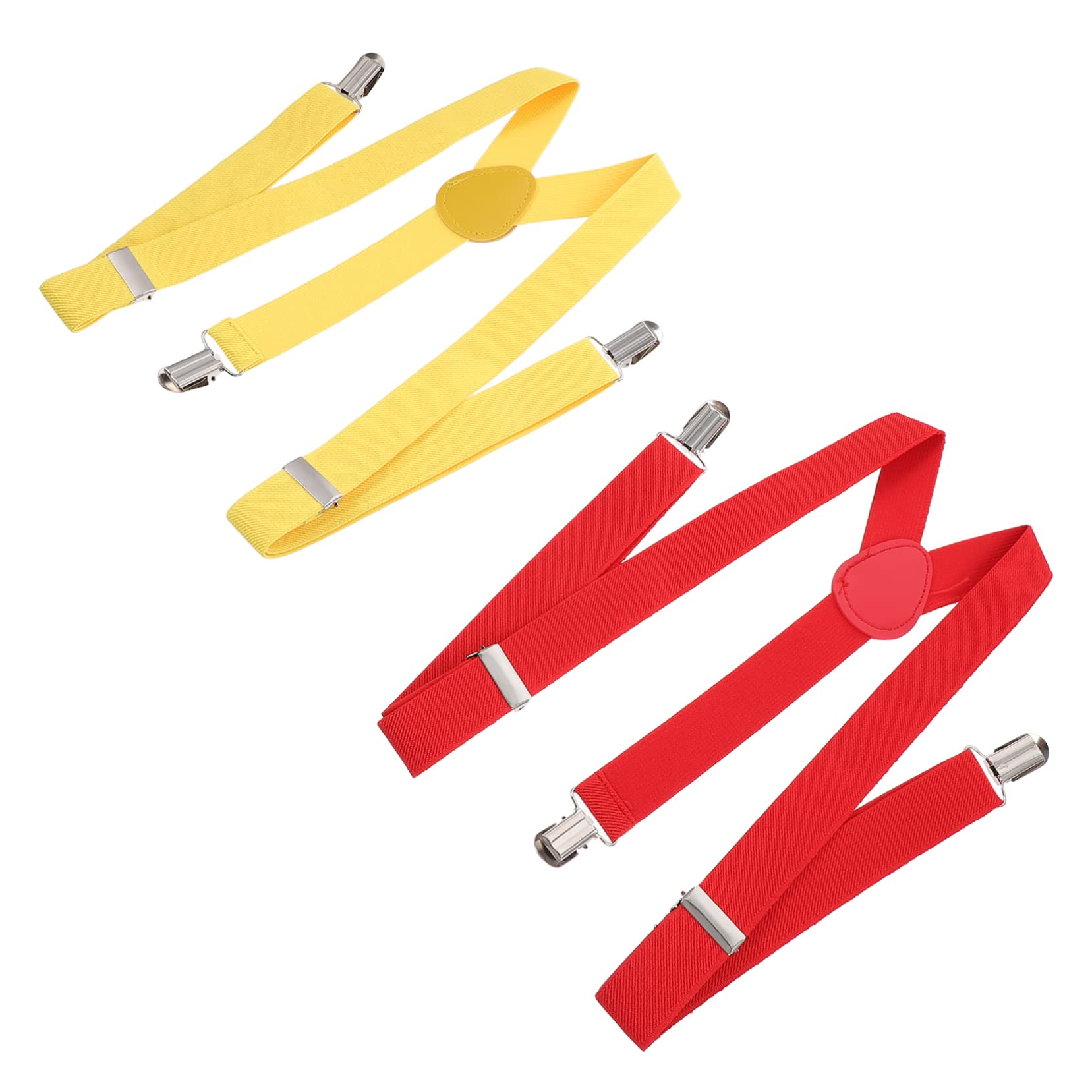 VANZACK 2pcs Y-back Suspenders for Men Women Hip Suspenders Adjustable Clips for Adult Bulk for Pants
