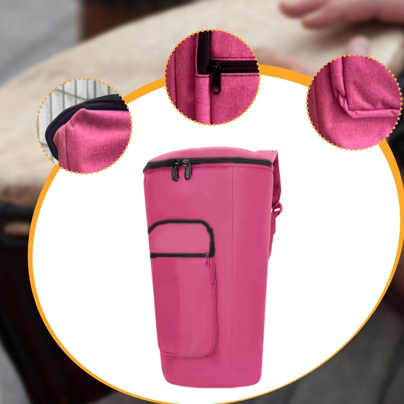 Colcolo Tasche, Rucksack, 12 Zoll, wasserabweisend, stoßfest, mit Tasche, Oxford-Stoff, staubdicht, trendige Tragetasche, afrikanische Trommeltasche