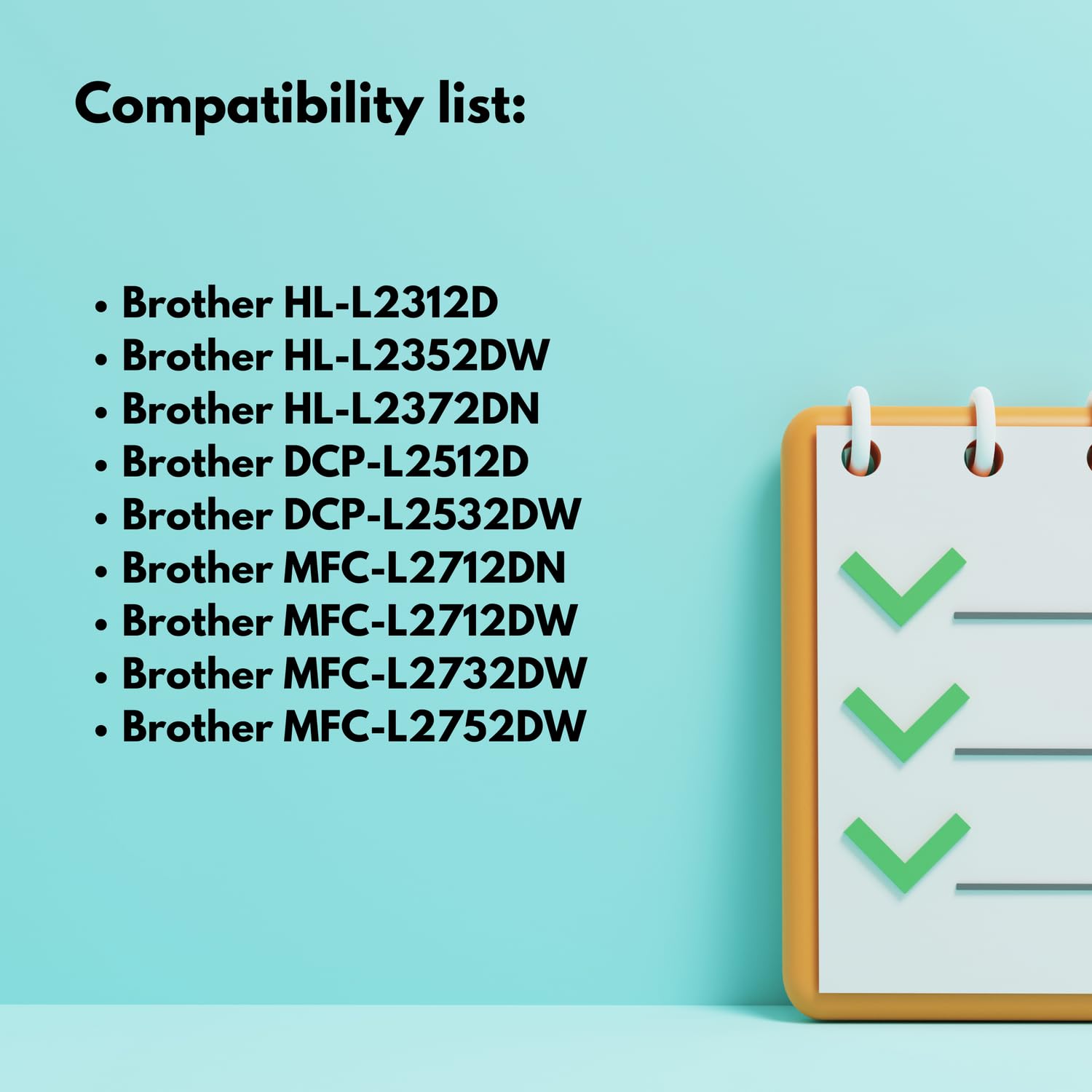 EVOKE TN2421 XL TN-2421 Toner Kompatybilny z Brother MFC-L2712DW HL-l2312D L2752DW DCP-L2512D Czarny (Black) 6000 Stron