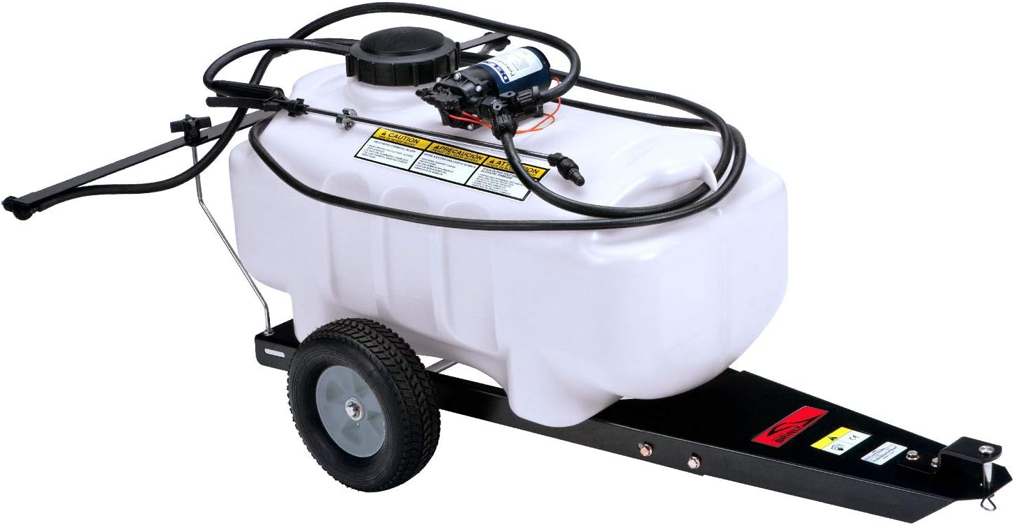 Buy Brinly ST251BHA SelfStoring Tow Behind Lawn and Garden Sprayer