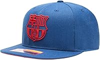 Vista 2 de Fan Ink Barcelona 'Crayon'' Gorra de Fútbol Ajustable Snapback Azul