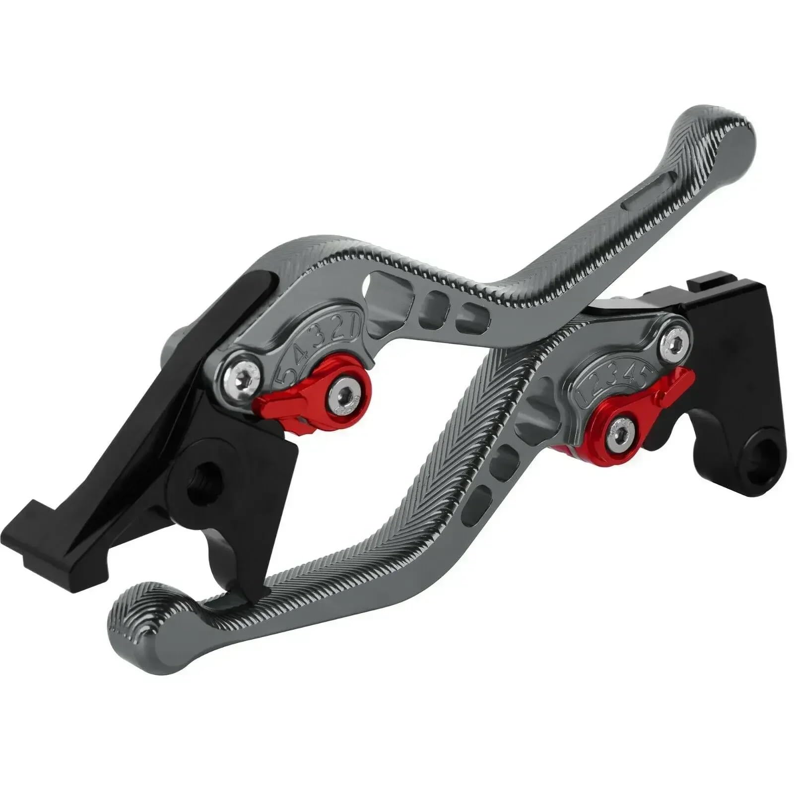 Jeviuwi V Motorcycle Handlebar Brake Lever For Kawasaki For Zzr/For Zx1400 Se For Ersion 2016 2017 2018 3D Short Motorcycle 7/8" 22Mm Adjustable Brake Clutch Levers Motorcycle Brake Clutch Lever(V)