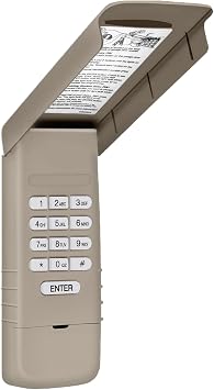 Avisontek for LiftMaster 877Max 877LM Universal Garage Door Opener Keypad FCC Certified