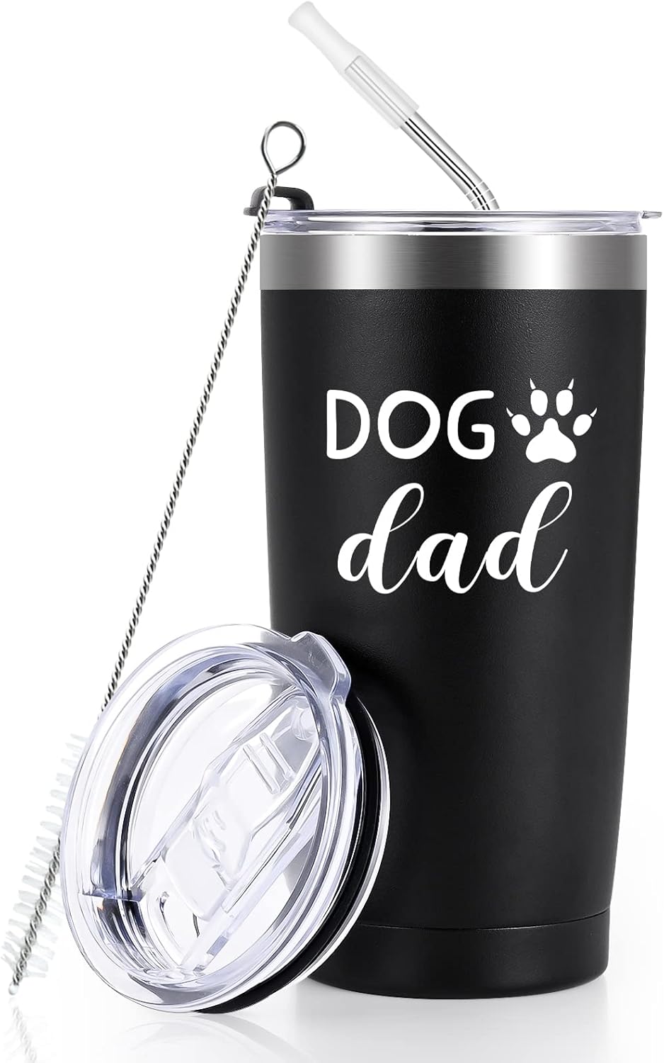 LiqCool Dog Dad Gifts for Men, Dog Dad Gifts, Dog Dad 20 oz