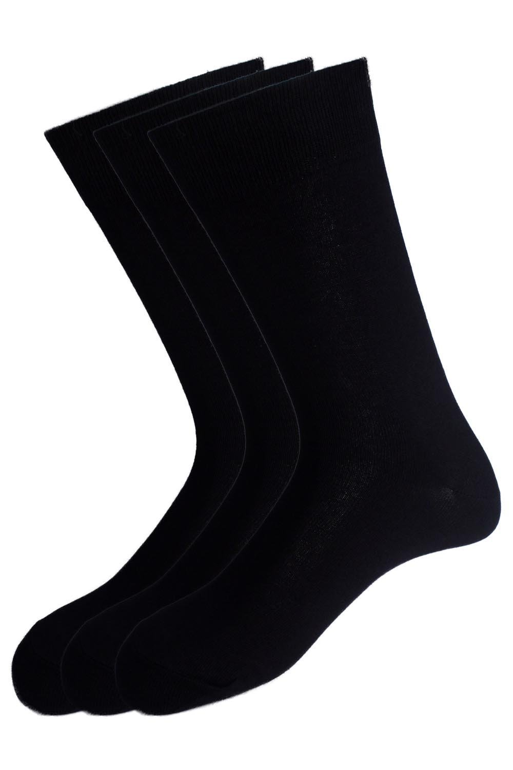 Peter EnglandMen's Solid Socks, Sock (Pack Of 3)