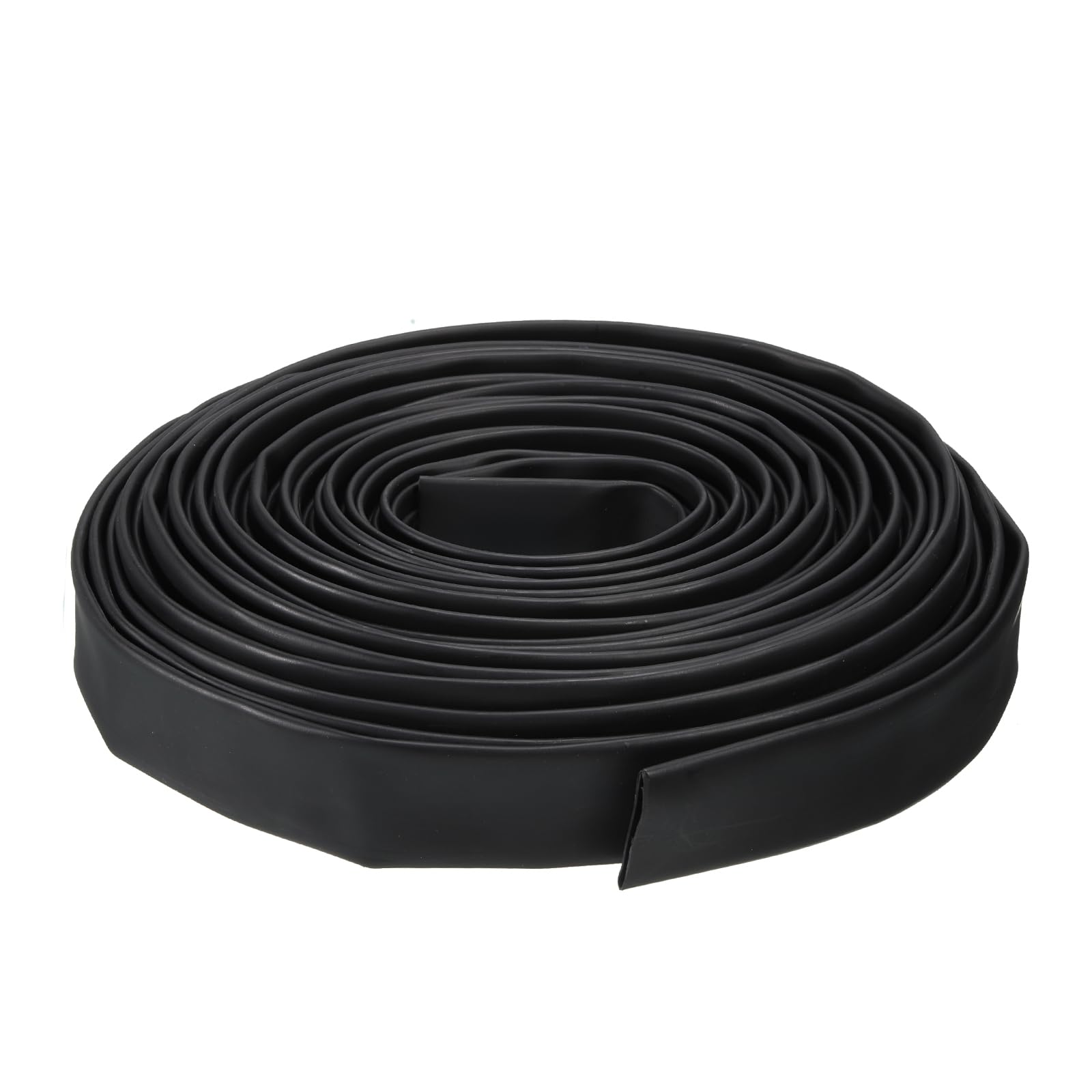 QUARKZMAN Dia 20mm, 50 Piedi, Guaina Termorestringente Nera Tubo Termorestringente per Cavi Elettrici Doppia Parete Adesivo Foderato Marino Impermeabile Industriali Avvolgicavo