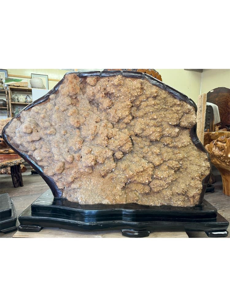 Amazon.co.jp: 大自然が作り出した唯一無二の神秘な石 鍾乳石衝立【8