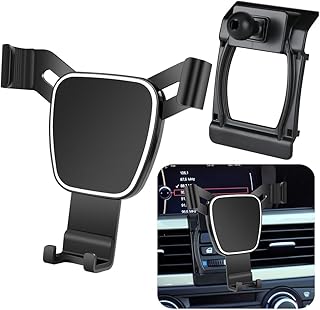 LUNQIN Car Phone Holder for 2005-2012 BMW 3 Series Sedan E90 E92 E93 323 325i 328i 330i 335i 335d Auto Accessories Navigation Bracket Interior Decoration Mobile Cell Phone