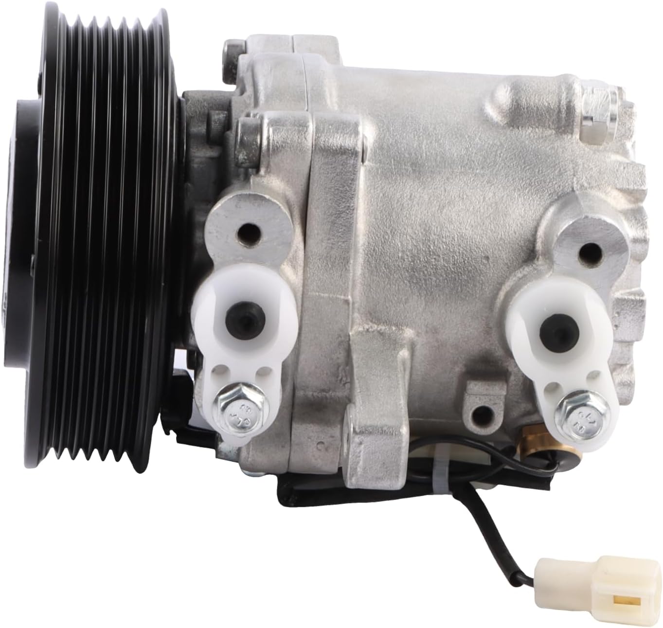 6PK 3P999-00620 3P99900620 Air Conditioning Compressor SVO7E 447280-3050 447280-3080 AC Compressor with Clutch Assy for Kubota M135GX GXDTC M13 Replacement Part