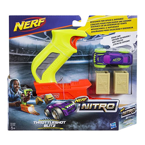 Nerf Nitro Lanceur De Voitures Starter Pack Jaune Et Hasbro - vue 7
